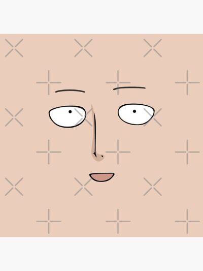 Alternative view of Pink Face Tapestry