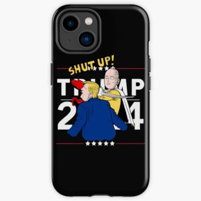 Shut Up Donald Trump 2024 Funny Design American Election Iphone Case
