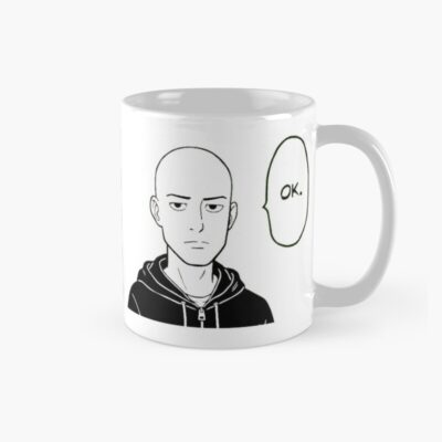 Ok Minimalist Anime Reaction Mug