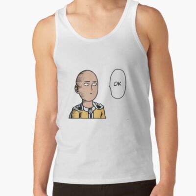 Alternative view of The Ultimate Minimalist Hero Ok Meme Tank Top