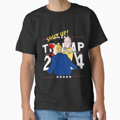 Shut Up Donald Trump 2024 Funny Design American Election T-shirt