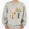 ssrcooversized sweatshirtmens 01oatmeal heatherfrontsquare productx1000 9 - One-Punch Man Store