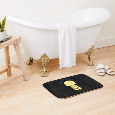 Alternative view of Whatever Cute Funny Bath Mat