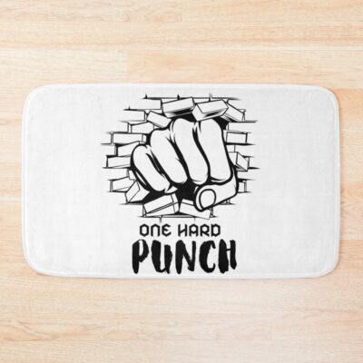 One Hard Punch Bath Mat