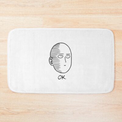 Serious Face Mode Bath Mat