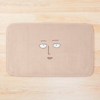 Pink Face Bath Mat