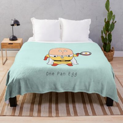 Anime Hero Egg Throw Blanket