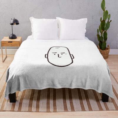 Happy Face Throw Blanket
