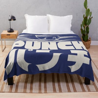 Punch 2 Throw Blanket