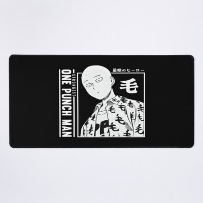 Cute Bald King Mouse Pad