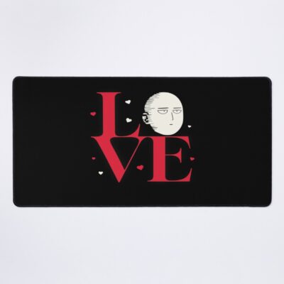 Love With Minimalist Bald Face As O Cute Anime Inspired Design Mouse Pad
