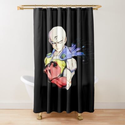 34 Anime Shower Curtain