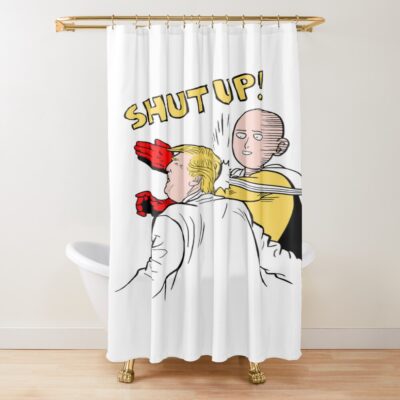 Trump Smack Shower Curtain