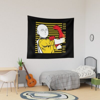 Bald Head Series Tapestry