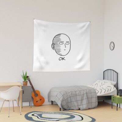 Serious Face Mode Tapestry