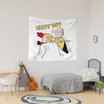 Trump Smack Tapestry