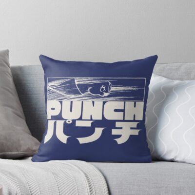 Punch 2 Throw Pillow
