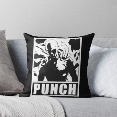 Punch Throw Pillow