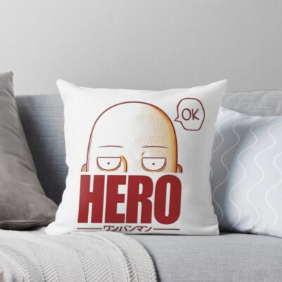 The Reluctant Hero Throw Pillow