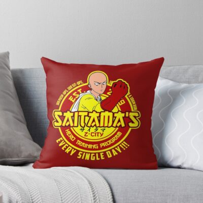 Hero Training Program Throw Pillow
