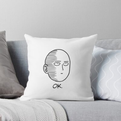 Serious Face Mode Throw Pillow