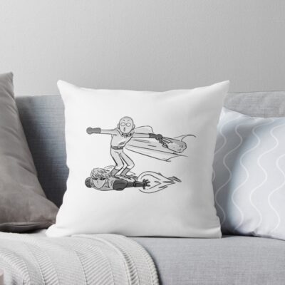 Hero For Fun Throw Pillow